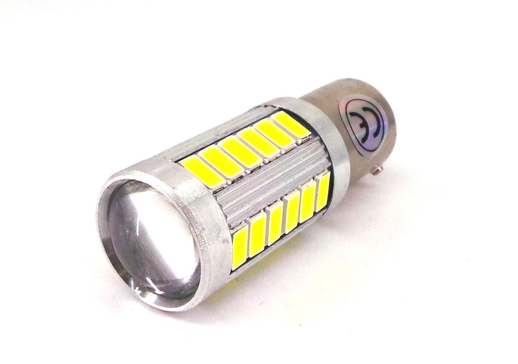 2 шт. светодиодная лампа BA15S P21W 12-24 В 1300 лм CANBUS Off-Road