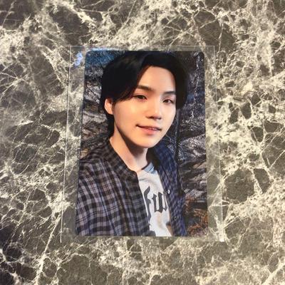 [Б/У] SUGA Юнги AgustD D-DAY эксклюзивный бонусный коллекционный карточка с места проведения