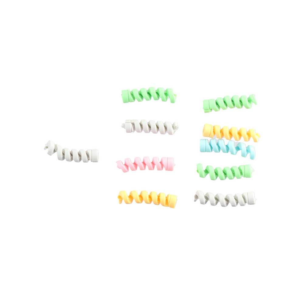 Органайзер для проводов, намотка для кабелей, протектор для кабелей, органайзер для кабелей наушников, настольный набор 10 шт.