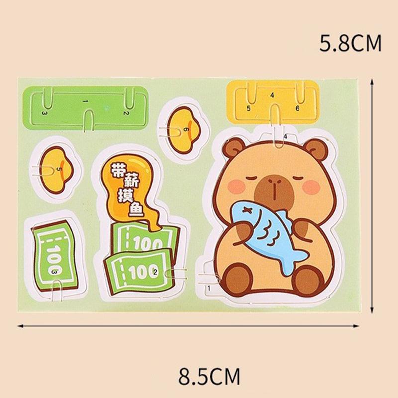 30 шт. 3D Милые Мультяшные Животные Самолеты Машинки Динозавры Бумажные Пазлы DIY Игрушки Для Детей Подарки на День Рождения Награда в Класс