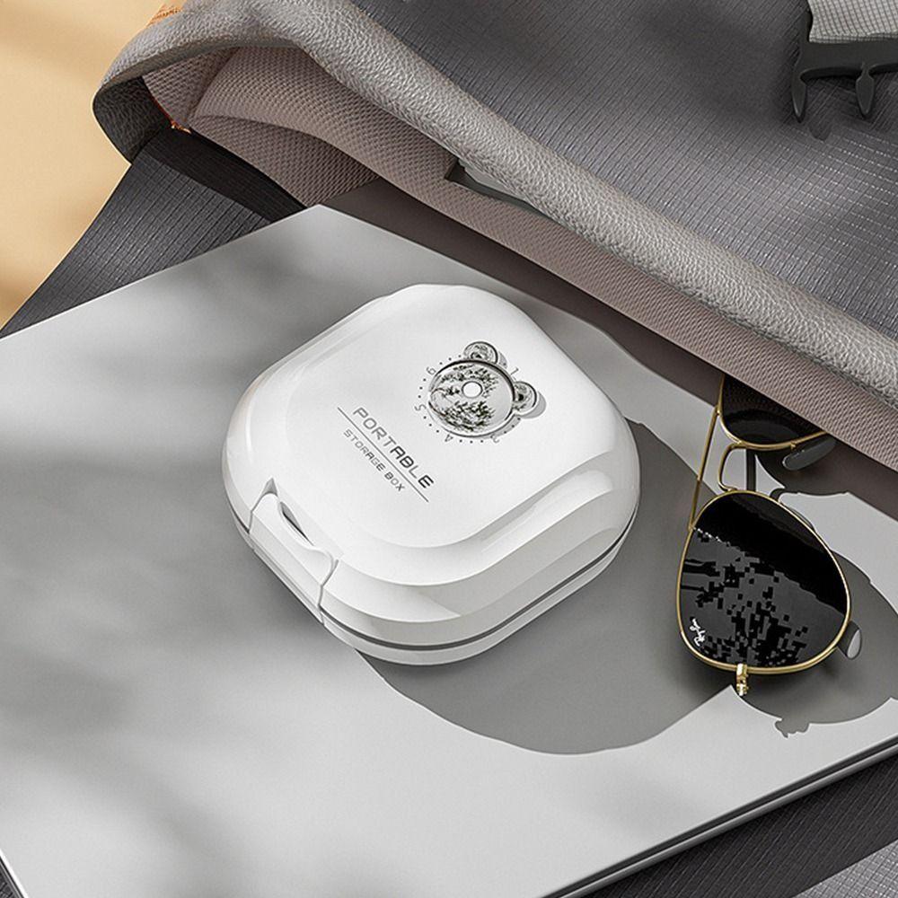 with Separate Compartment Trinkets Storage Organizer Portable Pill Case Drug Organizer