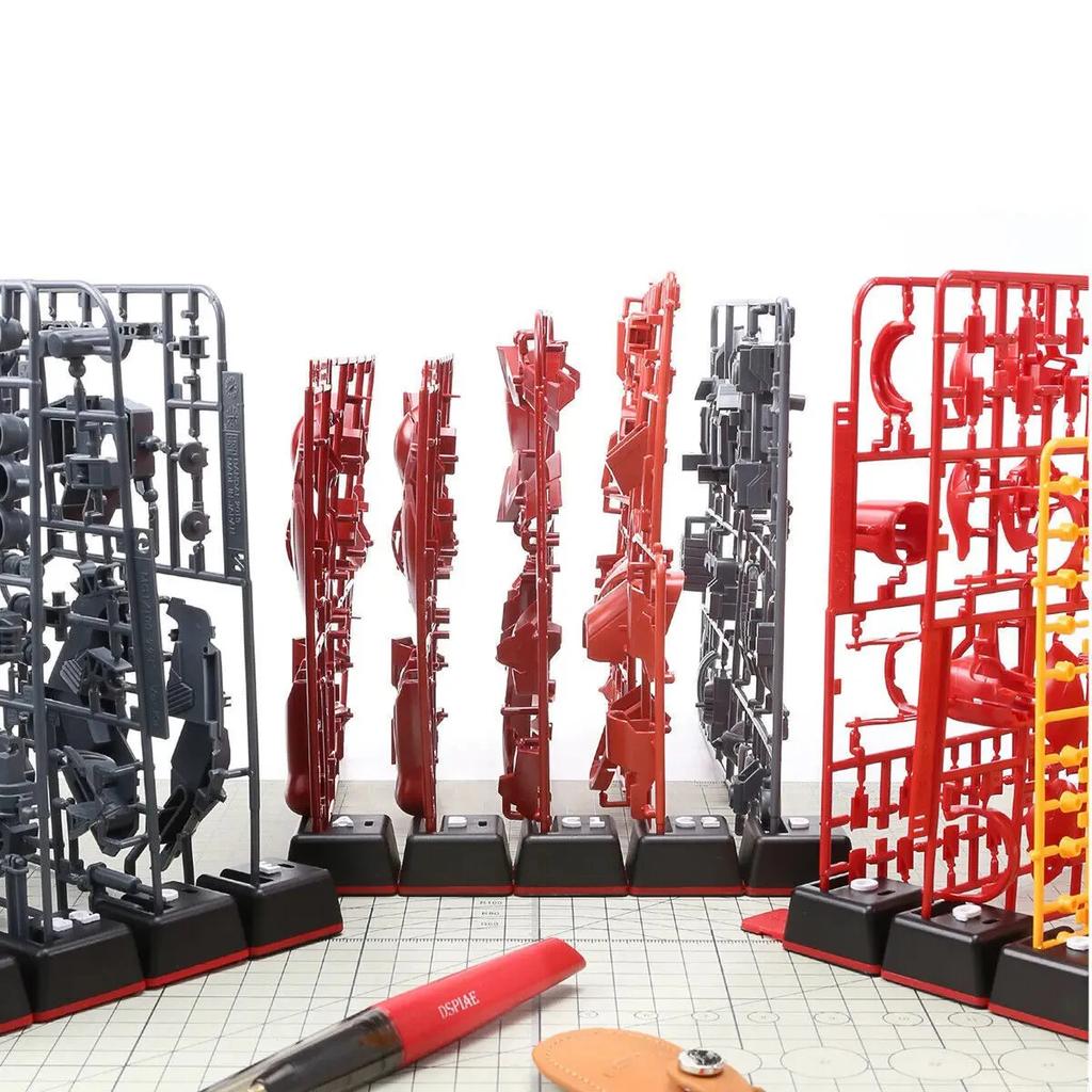 DSPIAE PT-SR Model Panel Holder Sprue Rack Spare Parts Stand Model Parts Storage Rack Holder for Gundam Model Making Hobby DIY