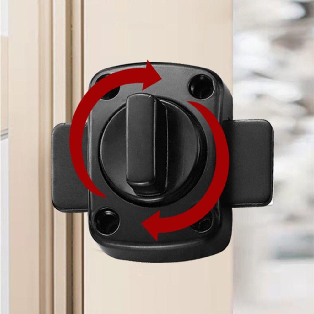 Security Protection Door Bolt Sliding Gate Lock Door Catch Buckle Universal Door Lock Cabinet