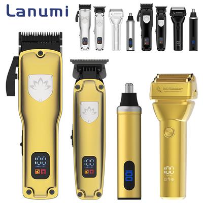 Набор из 4 профессиональных машинок для стрижки волос, мужская машинка для стрижки волос с маслом, электрическая машинка для стрижки волос, электробритва, триммер для волос в носу