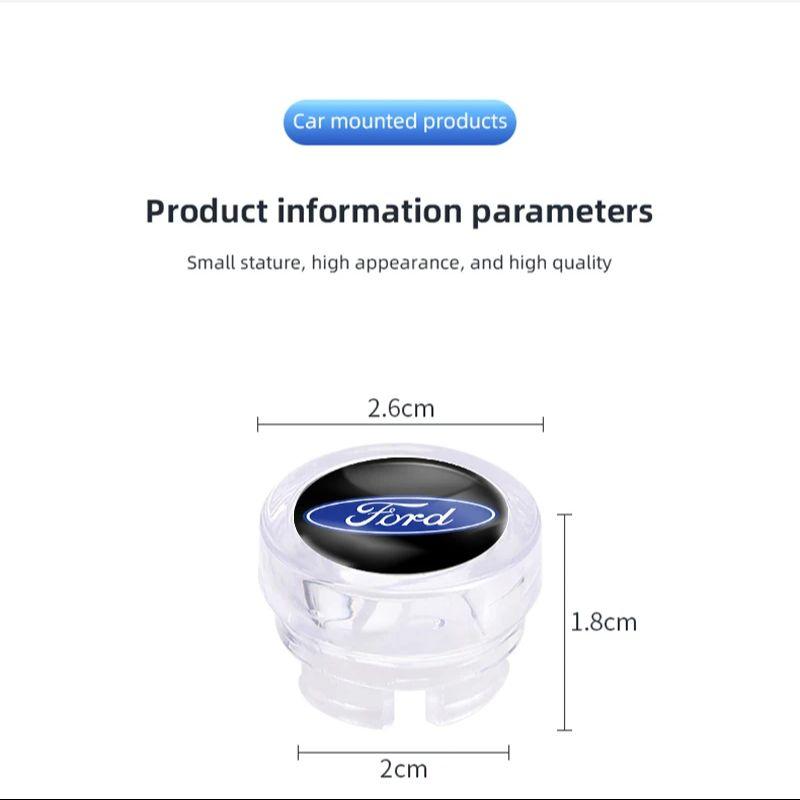 Car Sticker Car Cigarette Lighter Cover Dust Cover Accessories For Ford S MAX Ranger Focus Fiesta Mondeo Kuga Mustang Escort KA
