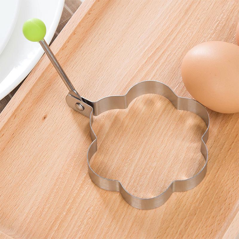 Форма для жарки яиц из нержавеющей стали DIY модель для жарки яиц Инструмент для жарки яиц Форма в виде сердца Блинница