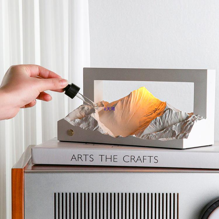 Ночник «Золотой горный восход»: Идеальная аромалампа для свадеб, новоселий, дней рождения и многого другого.