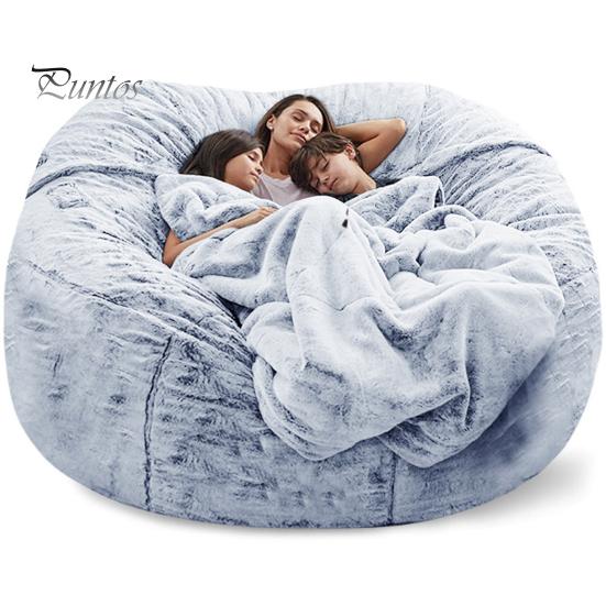 Модный моющийся дышащий чехол-мешок для дома, большой круглый ультра-мягкий чехол для ленивого дивана, мебельные аксессуары