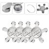 Hub Caps Hot For 2s 4PCS 135mm Wheel Center Hub Caps Silver For 2s 8R0601165 For 2s Q5 Q3 A3 S3 S5 Sline Cool AutobotsA1