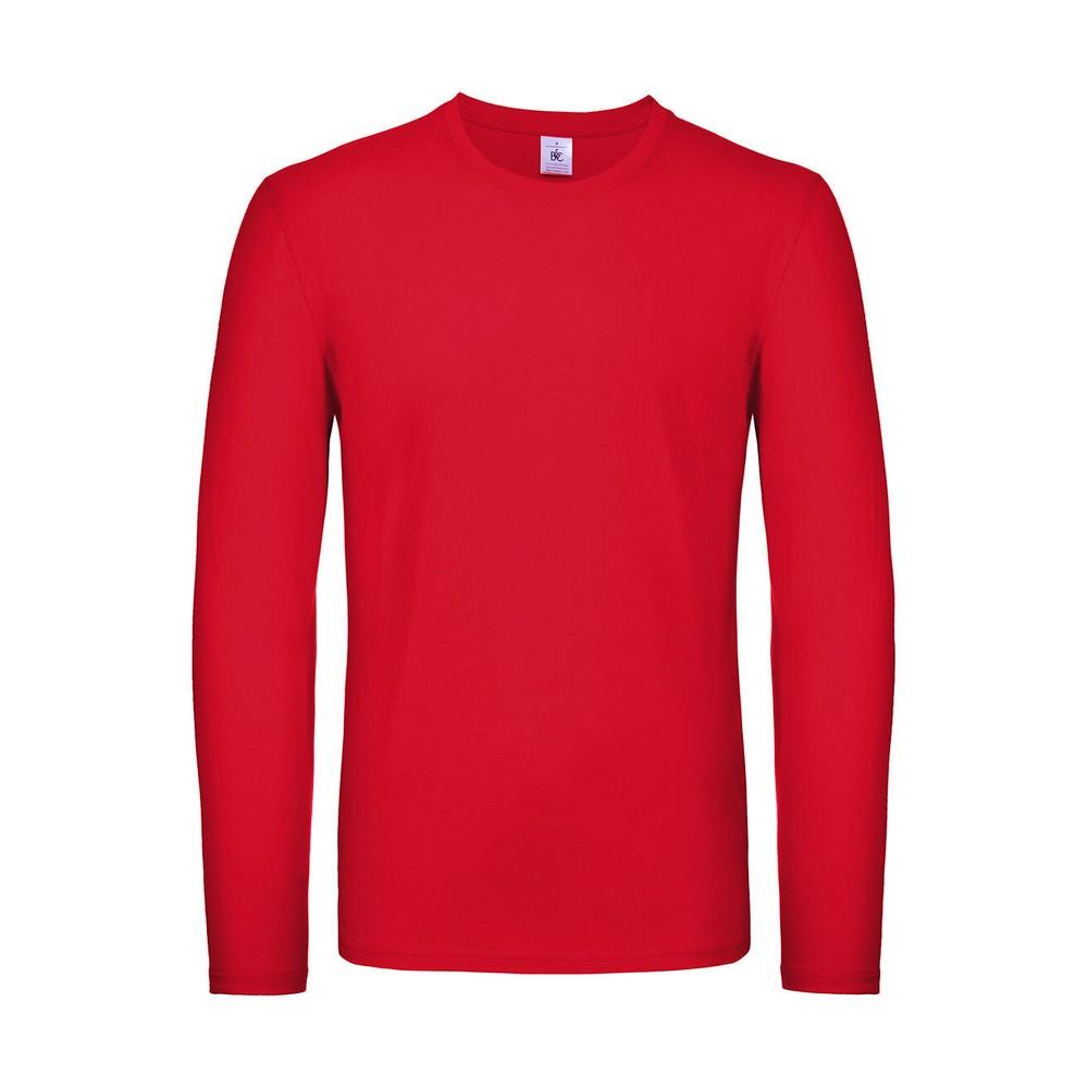 B&C Mens #E150 Long-Sleeved T-Shirt