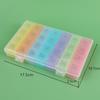 Portable 28-Compartment Rainbow Travel Pill Organizer with Logo