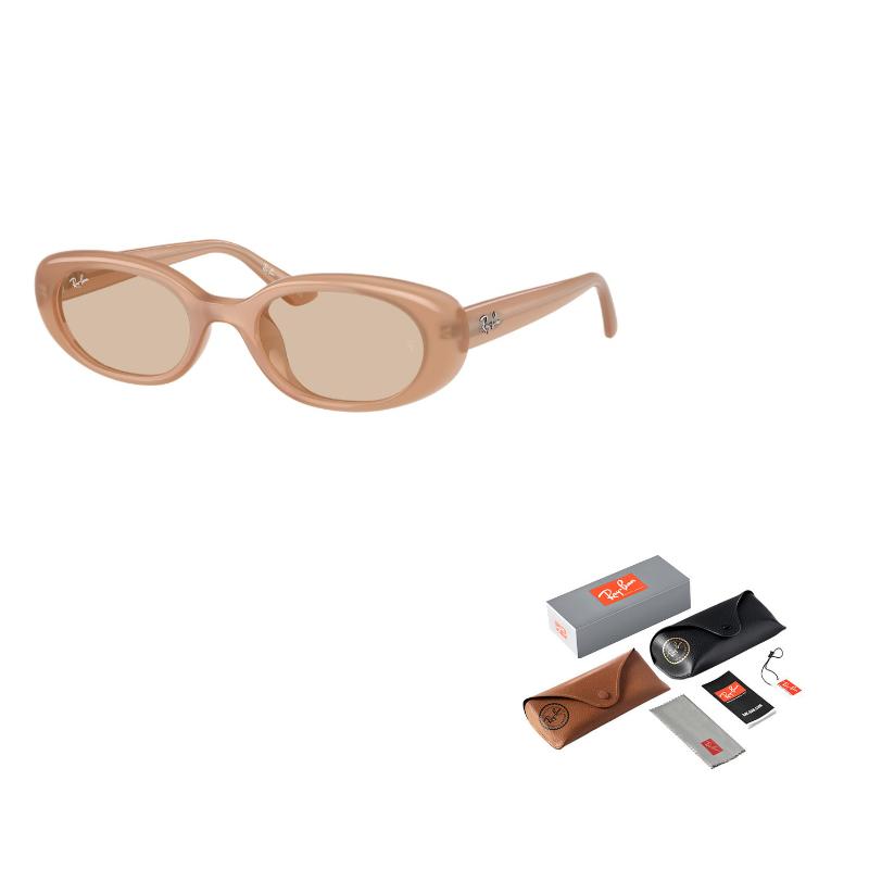 Ray-Ban Дизайн логотипа Овальные солнцезащитные очки Унисекс солнцезащитные очки Разноцветные 0RB4441D