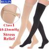 Pressure Level 1 Compression Stockings Unisex Compression Thigh Socks
