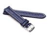 Детали часов King Watch, совместимые с ремнем Tag Heuer Embossed Croco Belt Aftermarket Product Navy [Импортный оригинал] 20/18 мм