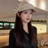 Berey Cloud Hat Simple and Versatile Female Casual Face Small Warm Painter Hat Windproof Big Head Circumference Octagonal Hat Autumn and Winter