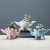 Cute Dinosaur Flower Pot Ceramic Succulent Pot Plant Pot Planter Bonsai Home Decor Indoor Decoration Desktop Ornaments