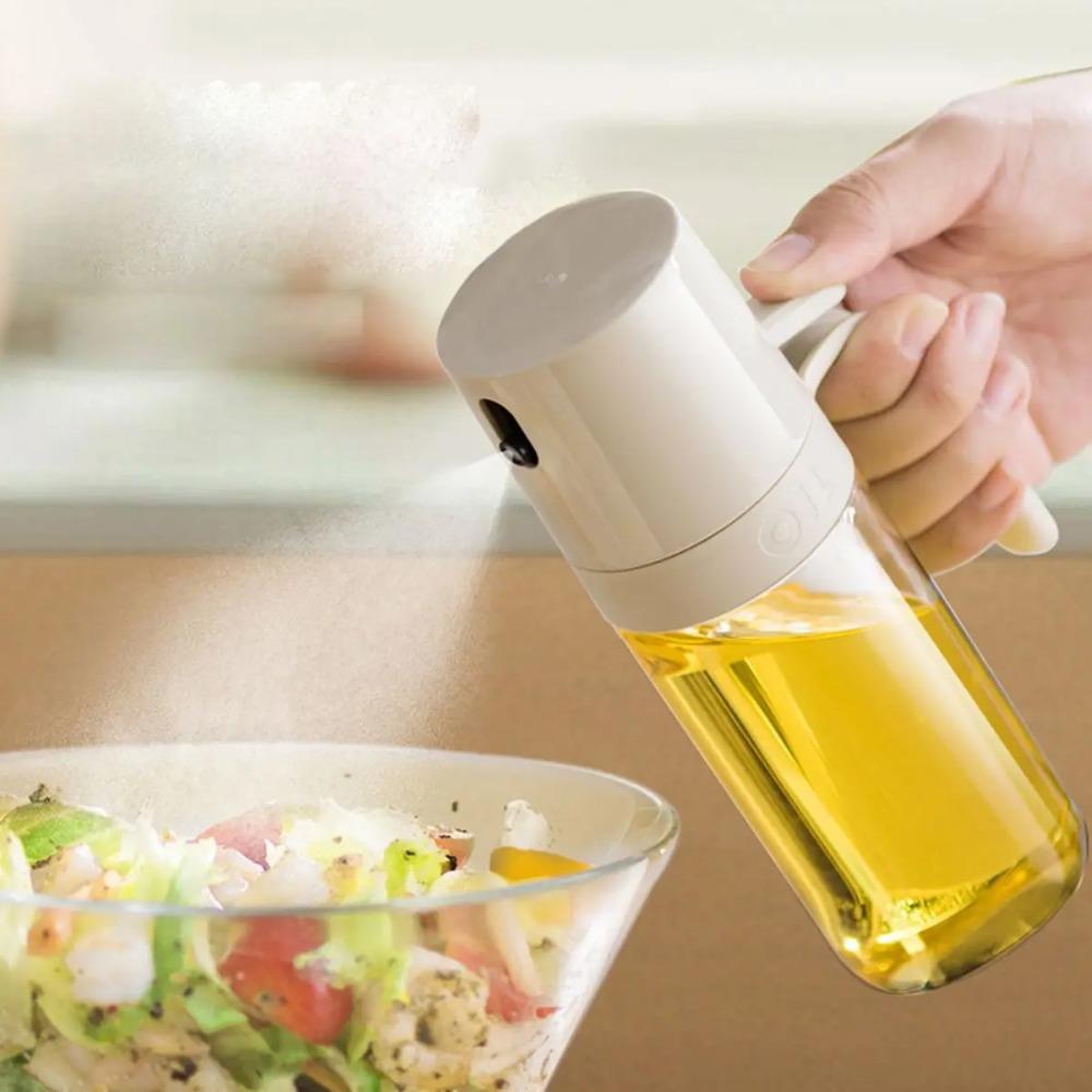 Glass Kitchen Oil Control Bottle Atomized State Glass Oil Pot  BBQ Baking Picnic Kitchen Tool