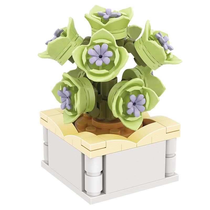 Суккулентный букет из цветов, конструктор - Праздничные подарки и игрушки