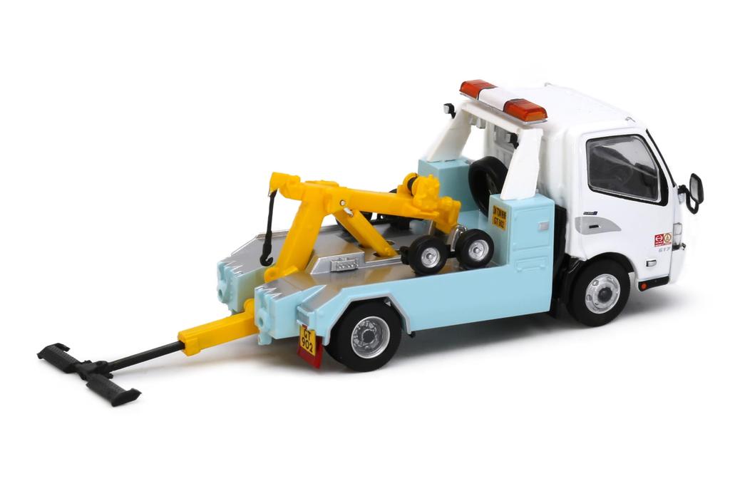 Модель эвакуатора Hino 300 в масштабе Tiny City 1/64