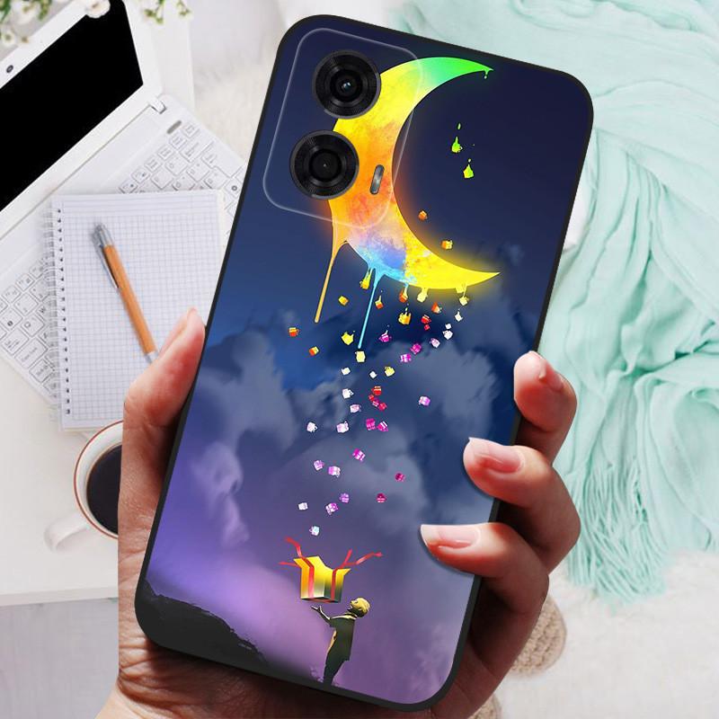 Для Motorola Moto G24 Power Чехол Лев Волк Силиконовый Мягкая Задняя Крышка Для Чехла Телефона Moto G24 MOTOG24 G 24 Power Защитный Чехол