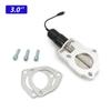 Universal Exhaust Electric Exhaust Valve 2.5 & 3.0 Inch Exhaust Cutout Cut Out Kit Without Electric Remote Switch
