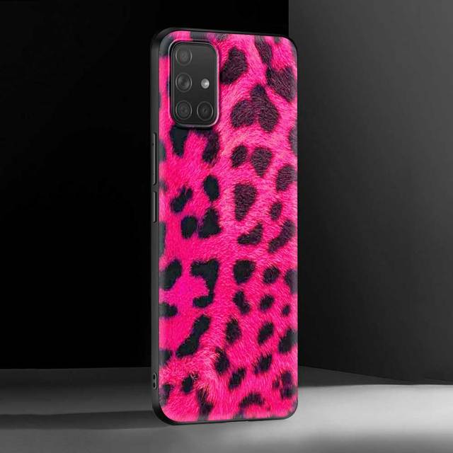 Чехол с тигровым леопардовым принтом и пантерой для Samsung A72 A91 A52 A51 A71 A42 5g A12 A02s A01 A32 A01 A11 A21 A21s A31 A41