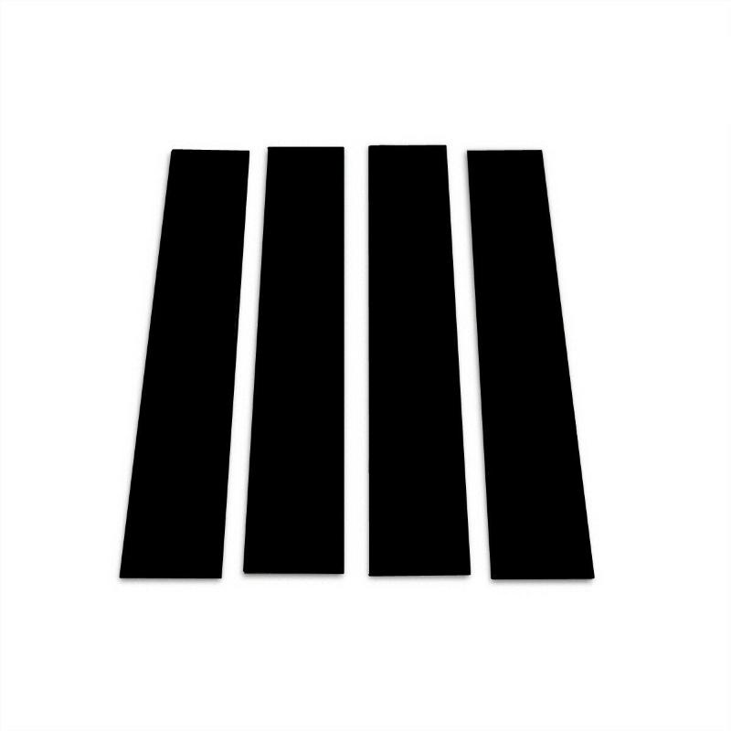 4 шт., накладка на окно автомобиля, наклейка на колонку BC, подходит для Toyota Highlander 2008-2014, полированная стойка