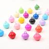 4Pcs Candy Colors Pet Colorful Bell Accessory DIY Keychain Pendants Accessories Metal Bells  Pet
