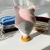 Новинки Открытый Забег Женская Шапка-ушанка с Ушками Животных Розовый Котенок Пурнит Шапка-бини