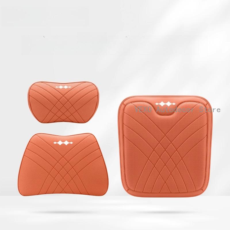 For BYD Equation Leopard 8 5 Ti3 7 2024 2025 Car Seat Neck Pillow Lumbar Support Cushion Memory Foam Headrest Backrest Interior