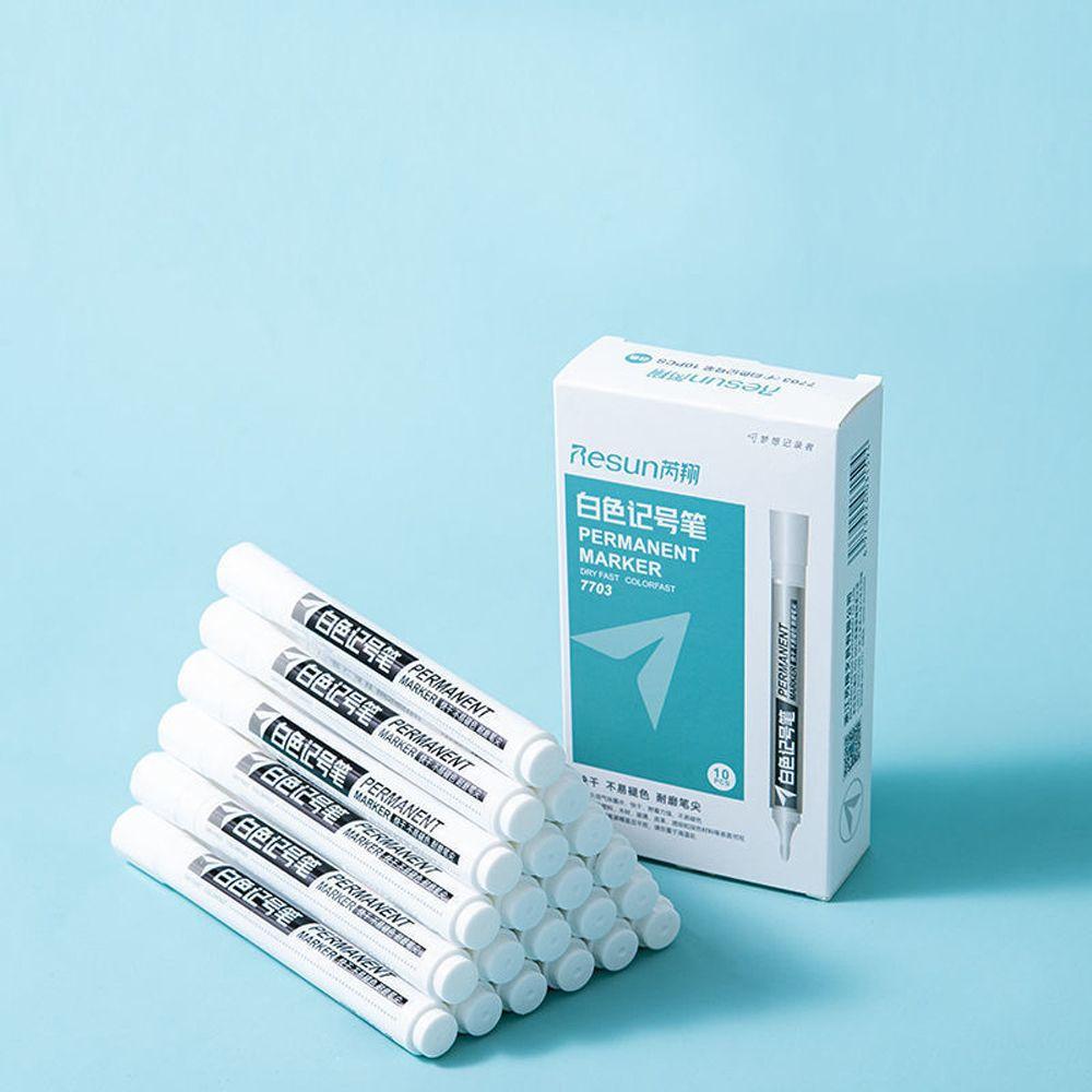 Environmental Oily Painting Graffti Pen Car Tyre Tread Painting Tire Painting Pen White Marker Pen