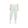 Logo Fleece Cuffed Casual Sports Pants Women Pants Frosted-Light-Green DA2255-321