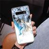 Модный мраморный чехол с геометрическим рисунком для Samsung Galaxy S10 Plus S20 FE S21 S22 Ultra S10E S9 S8 + S7 Edge J4 Корпус Shell