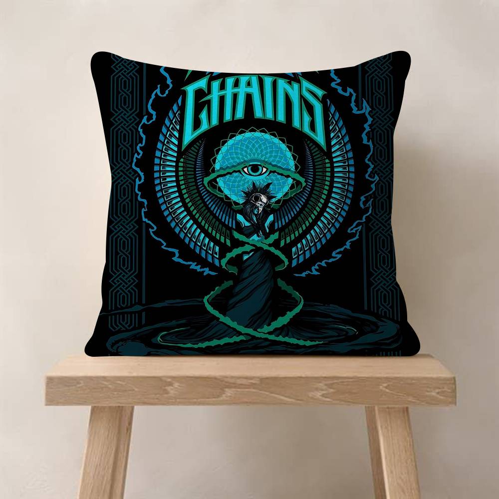 Retro Music Alice In Chains Pillowcases Home Bedding Decorative Pillow Cover Wedding Super Soft Pillow Case