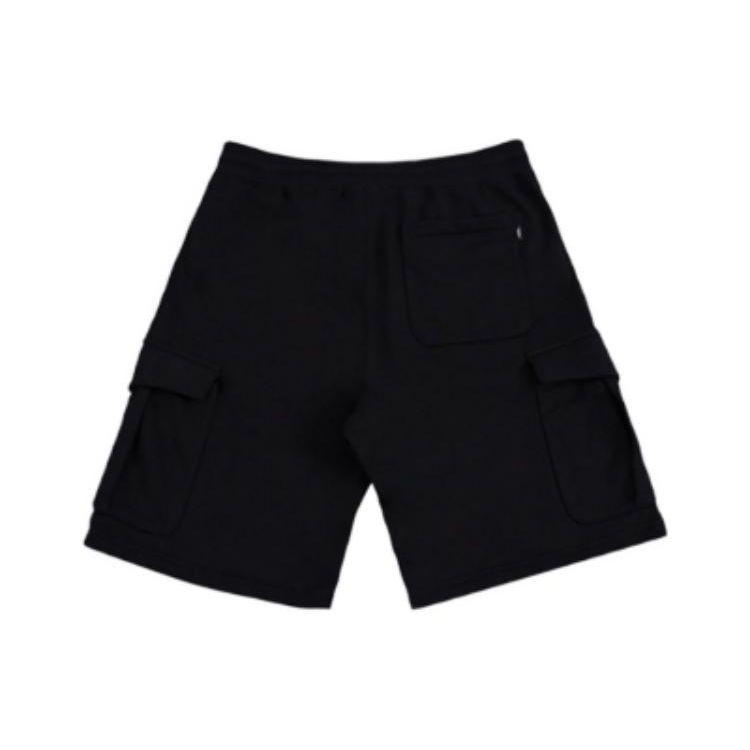 Vans Однотонные вязаные шорты-карго с карманами, мужские брюки, черные VN0008XSBLK