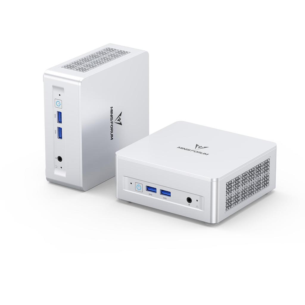 MINISFORUM UM750L Slim Mini AMD Ryzen 5 7545U 16GB 1TB Windows 11 Radeon 680M HDMI DP USB Triple Display PD Power BT Compact Desktop PC PC,