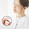 X110 Sleep Earphones Anti noise In ear Headphones Ultra soft Silicone Earbuds 3.5mm Wired Headset Compatible with iPhone Android Smart Phones