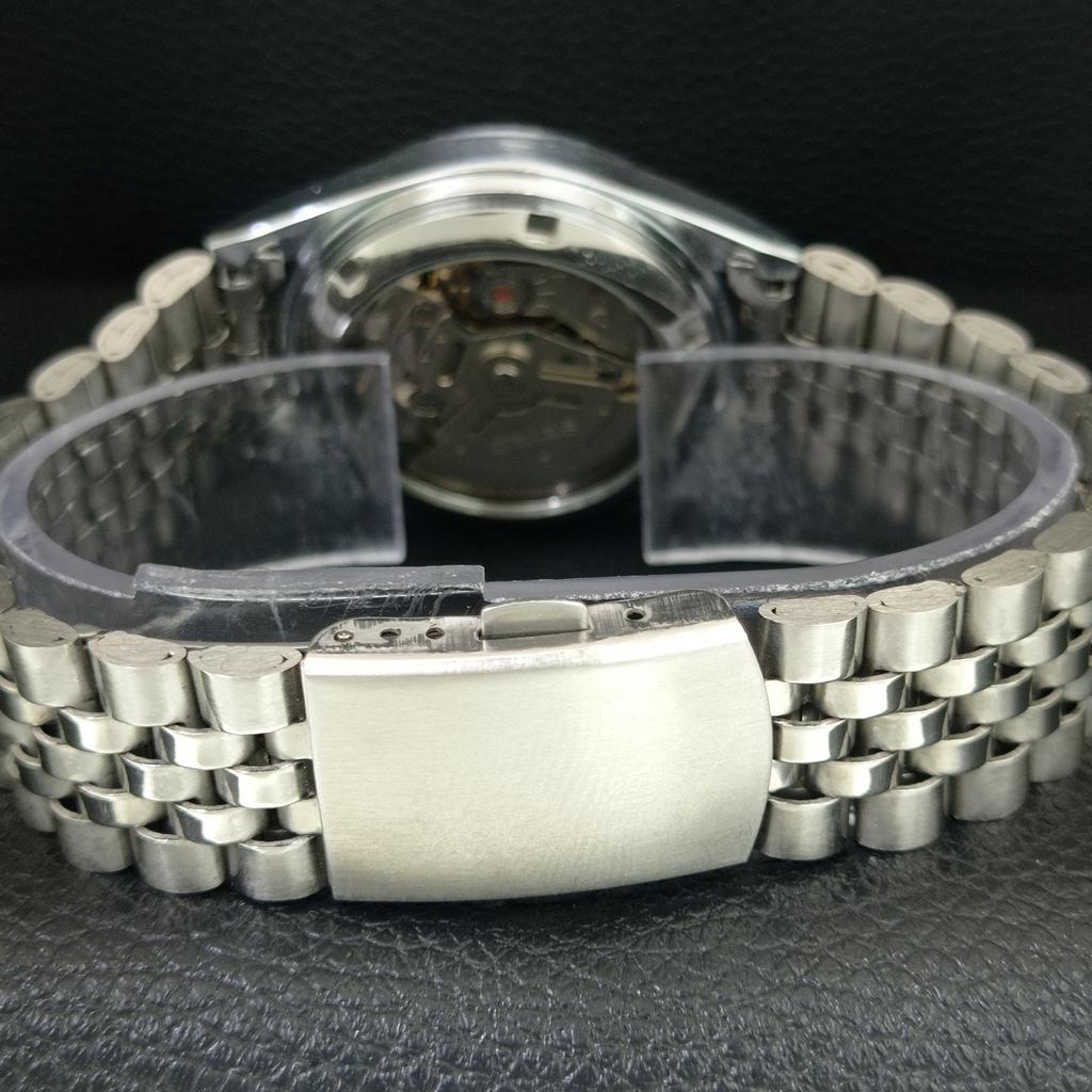 ВИНТАЖНЫЕ АВТОМАТИЧЕСКИЕ ЧАСЫ SEIKO 5 ВОССТАНОВЛЕННЫЕ ЯПОНИЯ МУЖСКИЕ БЕЛЫЙ ЦИФЕРБЛАТ a444277-1
