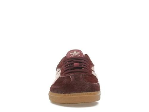 adidas Samba OG Бордовый Песочный Страта Пони Ж - JP5330