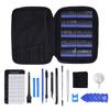 120 в 1 многофункциональный набор отверток бытовой инструмент модель демонтажный комплект с серебряной ручкой