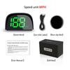 Vjoycar  New GPS HUD Digital Speedometer Display 2-Color Plug and Play Big Font Car Electronics Accessories for All Cars