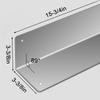 2Pcs Siding Corner Guards Protector with 89° Angles Rustproof Metal Corner Guard for Outdoor Wall Vinyls Siding Guards