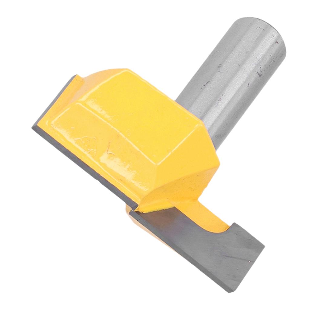 Bottom Cleaning Router Bit 12in Shank Surface Planing Routers Cutter Slab Flattening Bits