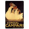 HD Tin Sign Vintage Campari Cinzano Retro Metal Poster Classic Wine Pin Up Girl Wall Art Decor for Bar Man Cave Home Decoration
