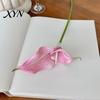 Цветы из ЭВА Искусственные Цветы Каллы, Гибкие Стебли Реалистичные Искусственные Цветы, Мягкие на Ощупь Искусственные Лилии для Дома Свадебного Декора Один Стебель