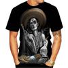 Men's Y2k T-Shirt Short Sleeve Indian Graphic 3D Print Top Oversize Streetwear Fashion Tee Harajuku Hip Hop Vintage Men Clothing
