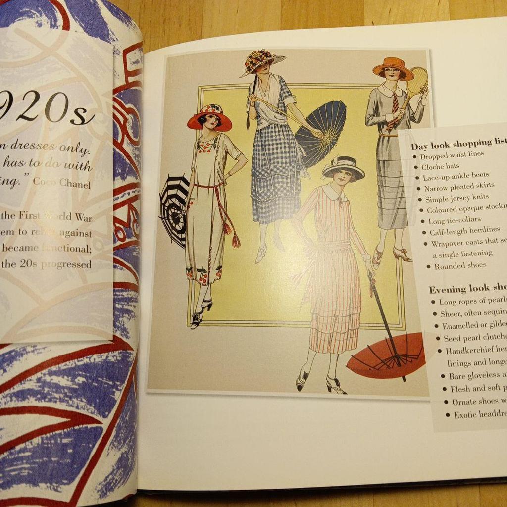 [Б/У] Книги Мода Винтажный Стиль Антиквариат Старая Одежда