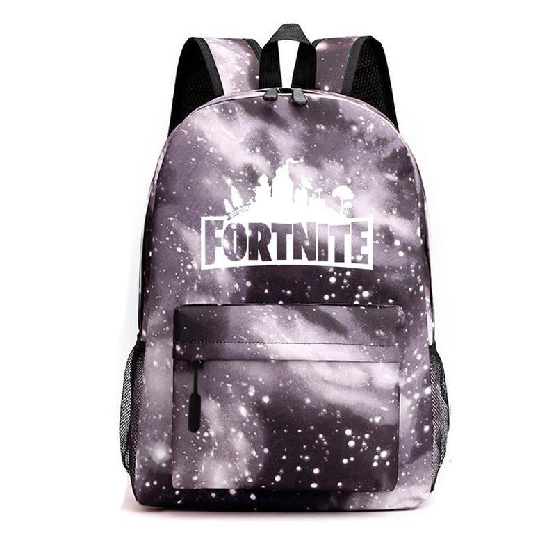 Активный рюкзак Fortnite, разработанный для мальчиков и девочек, легкая сумка-пенал, школьная сумка с аниме-тематикой, студенческий, милый и очаровательный рюкзак, принадлежности для школы