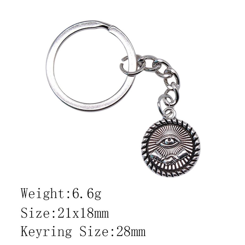 Брелок для ключей в виде сумки «Обратно в школу» с изображением руки Хамсы и глаза Гора, украшения для дома, крутой брелок