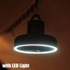 Led Light Tripod Stand Desktop Fan Portable Camping Fan USB Rechargeable Multifunctional Fan Indoor Outdoor Camping Ceiling Fan